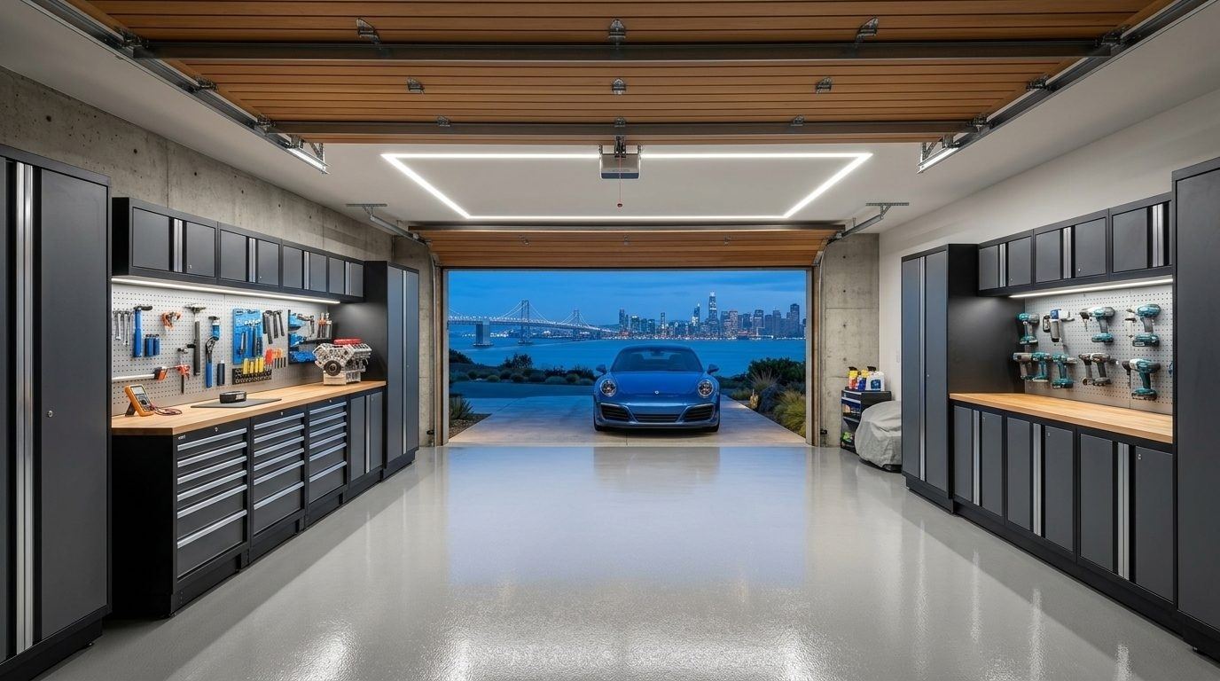 Jackson Martinez Local Garage Door Precision Mechanical Workshop in Reseda, CA